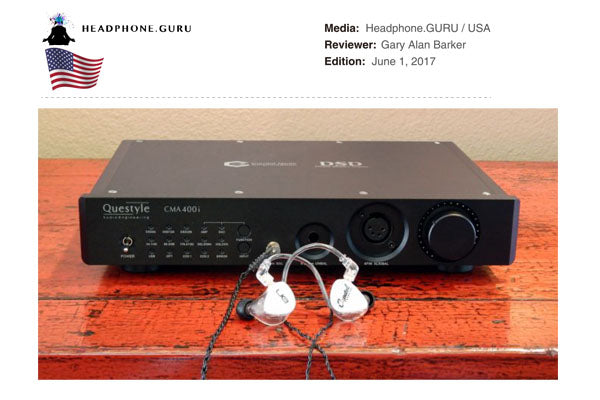HEADPHONE.GURU: The Questyle Audio CMA400i is one of the most versatile products I have tested.