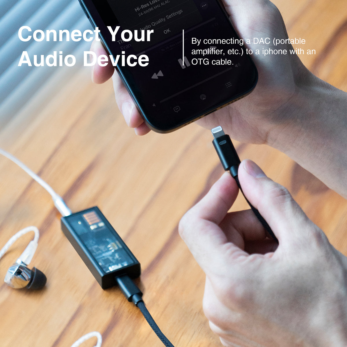 LTC03 Lossless Transfer Audio OTG Adapter Cable
