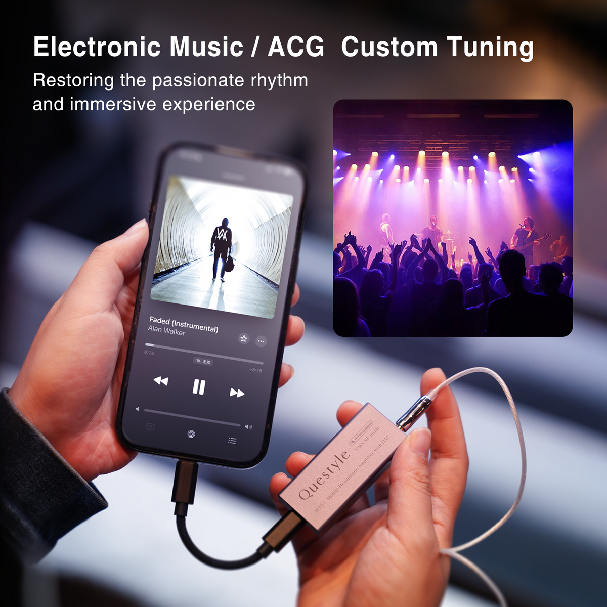 Questyle M15i Mobile Headphone Amplifier with DAC