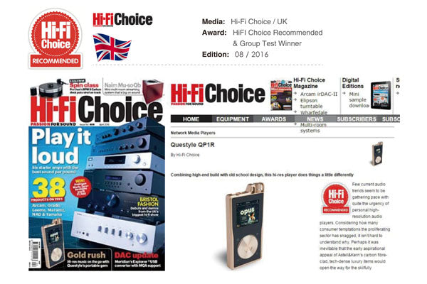 Hi-Fi Choice: The best sounding Hi-Res Audio player we've heard at the price