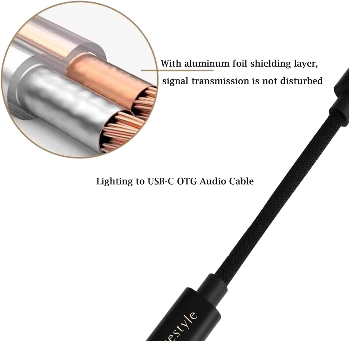 LTC02 Lossless Transfer Audio OTG Adapter Cable