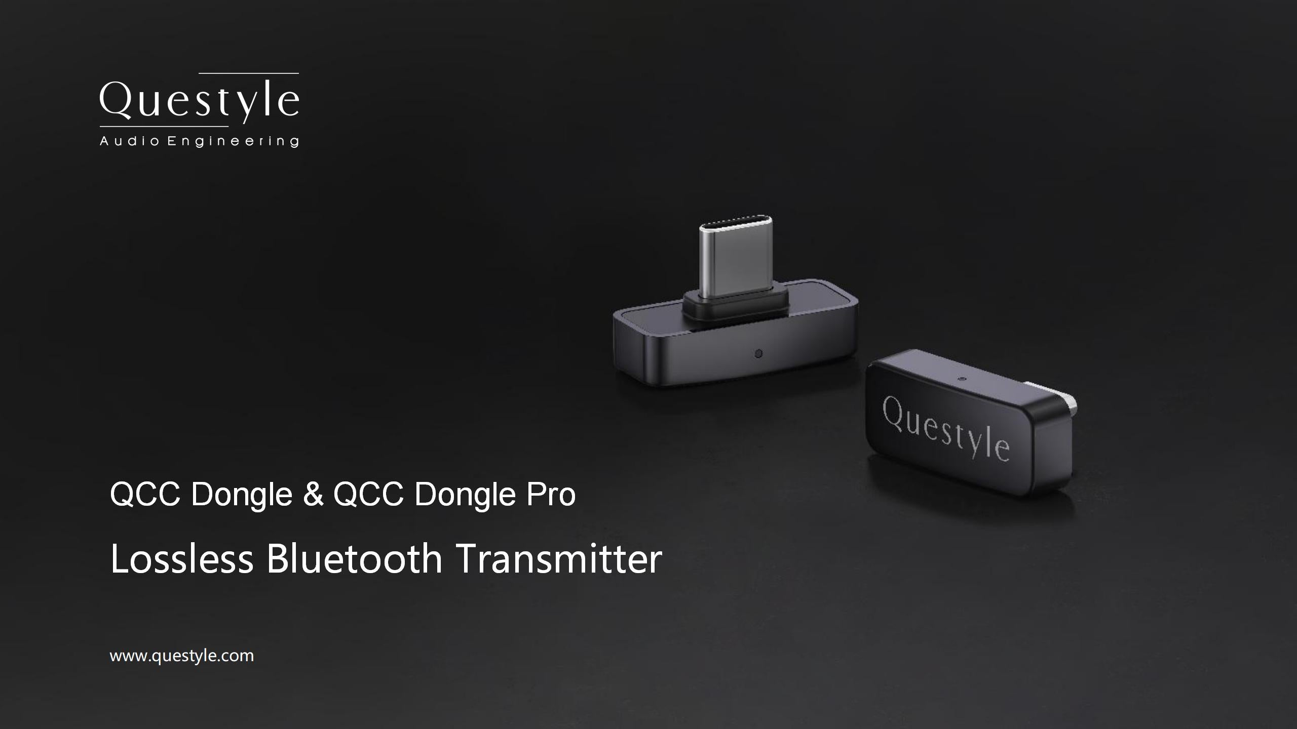 Questyle QCC Dongle Pro LDAC 変換ケーブル付き Questyle QCC Dongle Pro Lossless Bluetooth Transmitter