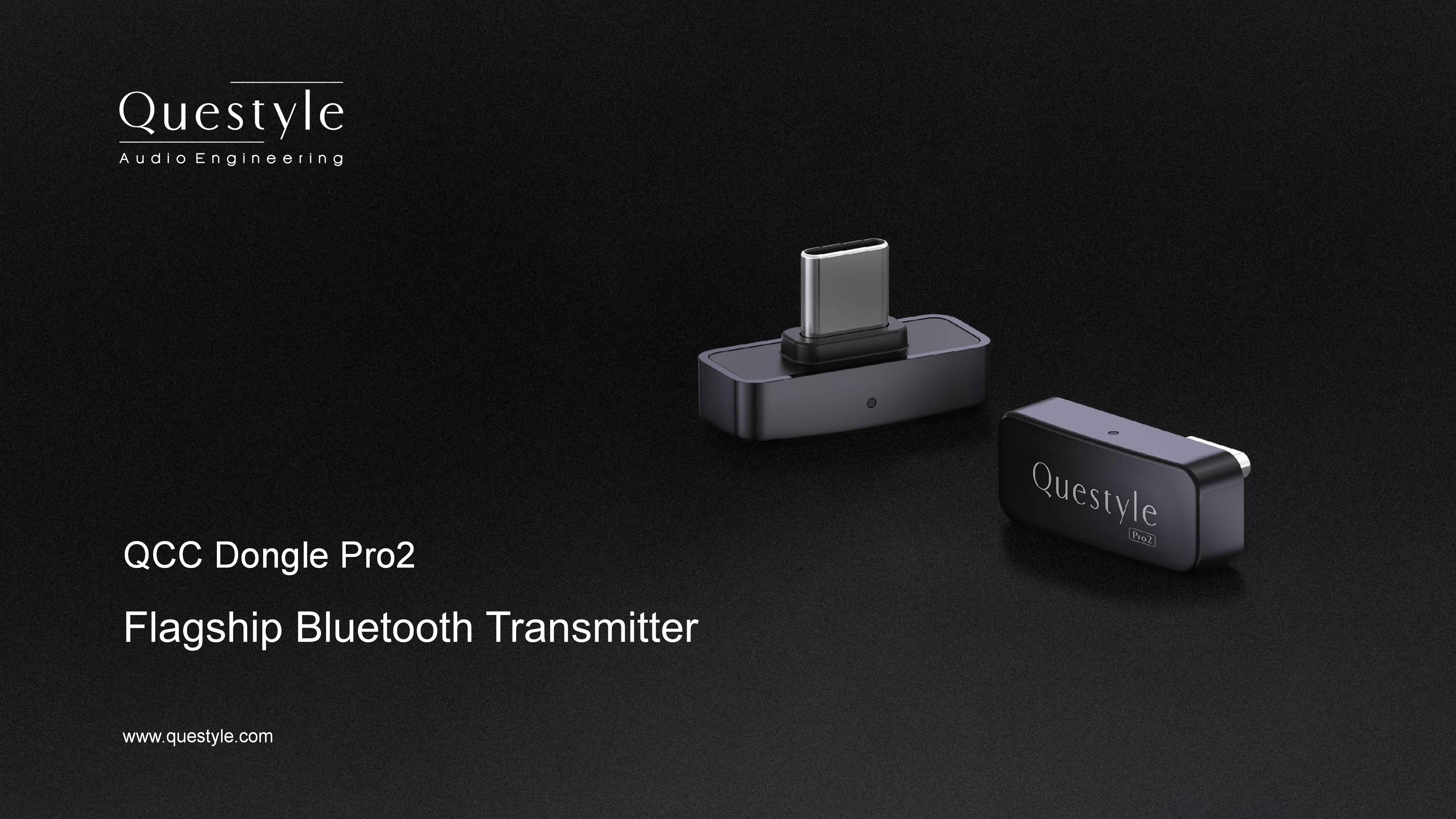 その他 QCC Dongle Pro 2 QCC Dongle Pro2 [MFi Certified] USB-C Bluetooth 6.1 Audio Adapter